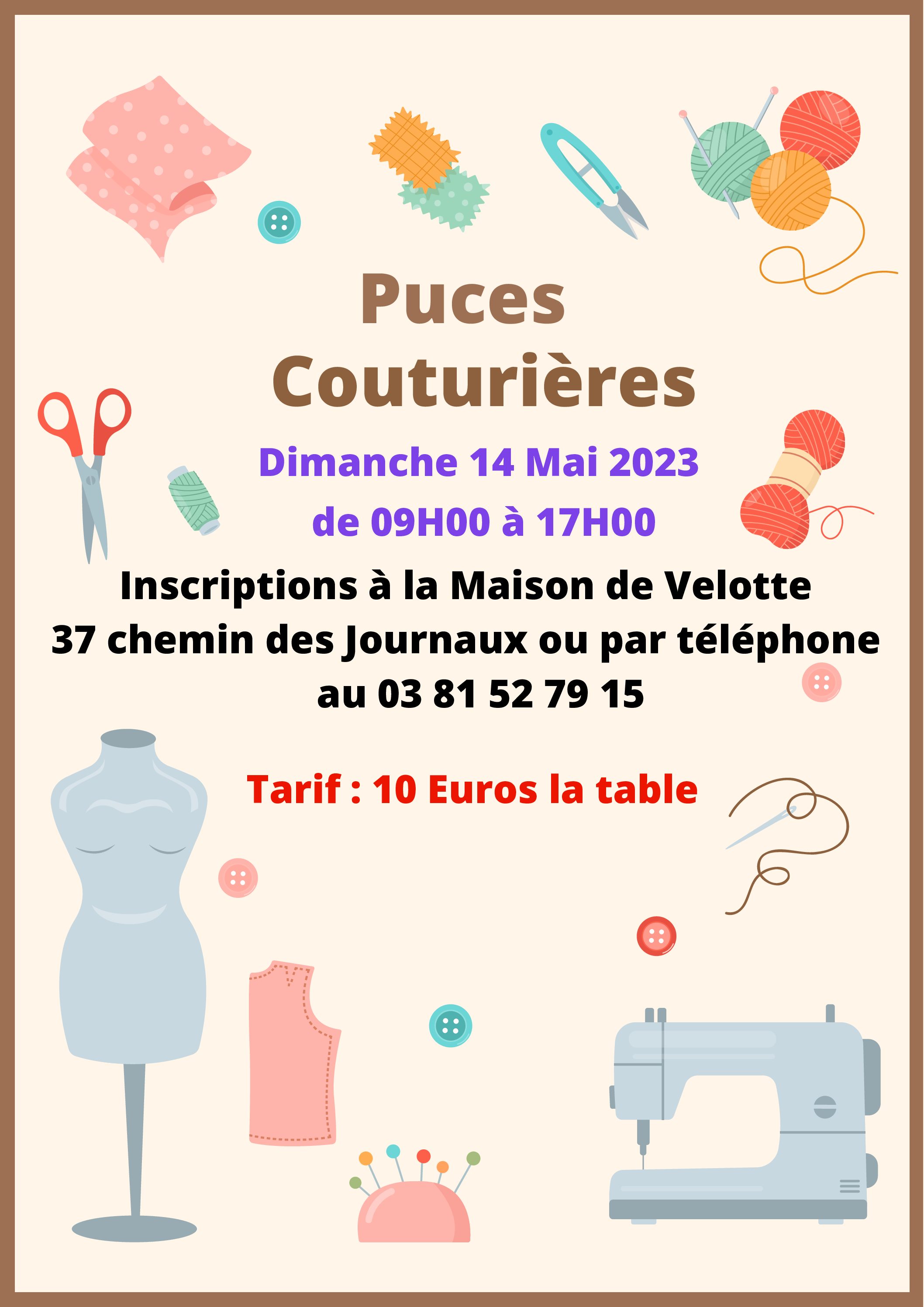 Puces couturières et Loisirs Créatifs