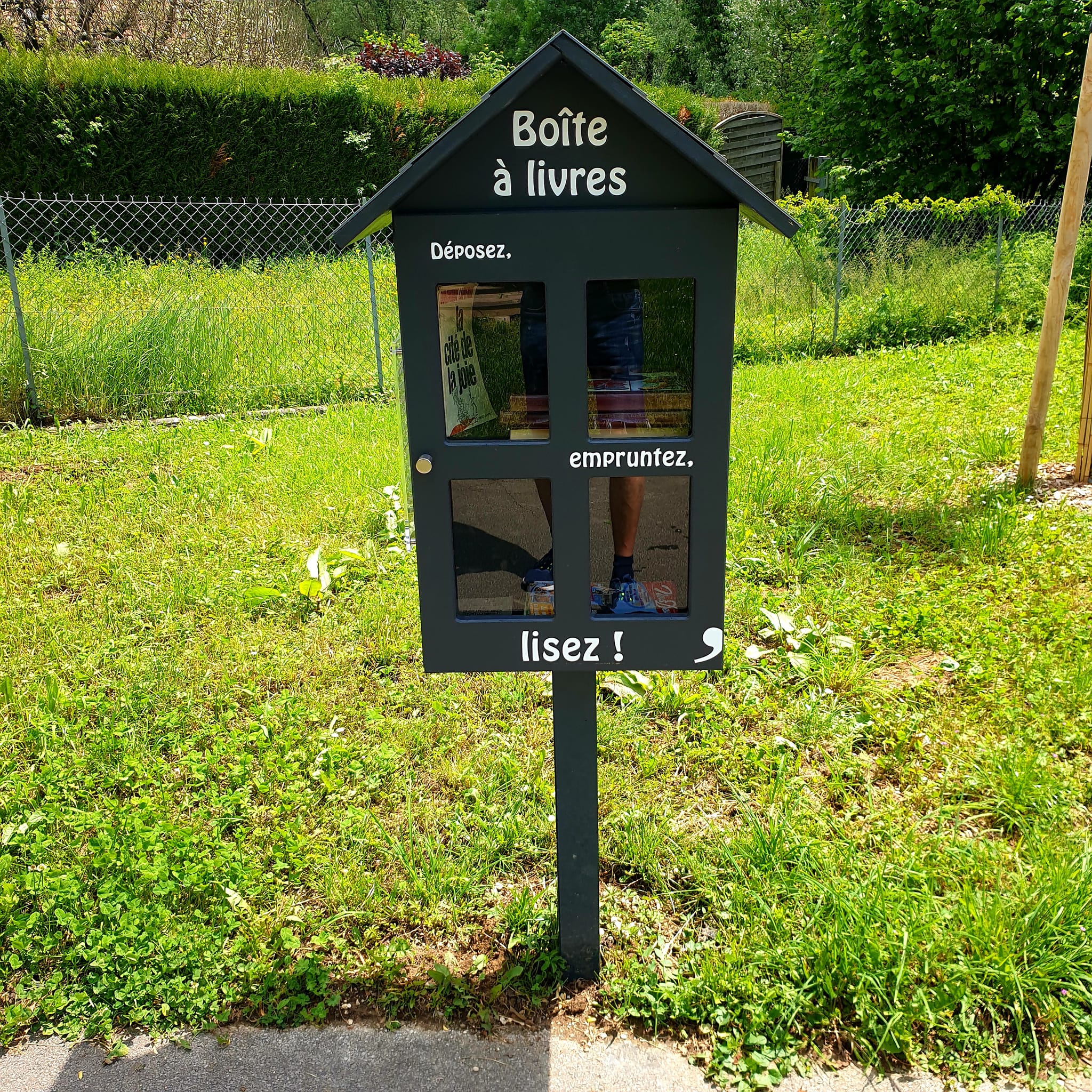 Inauguration de la Boîte à Livres