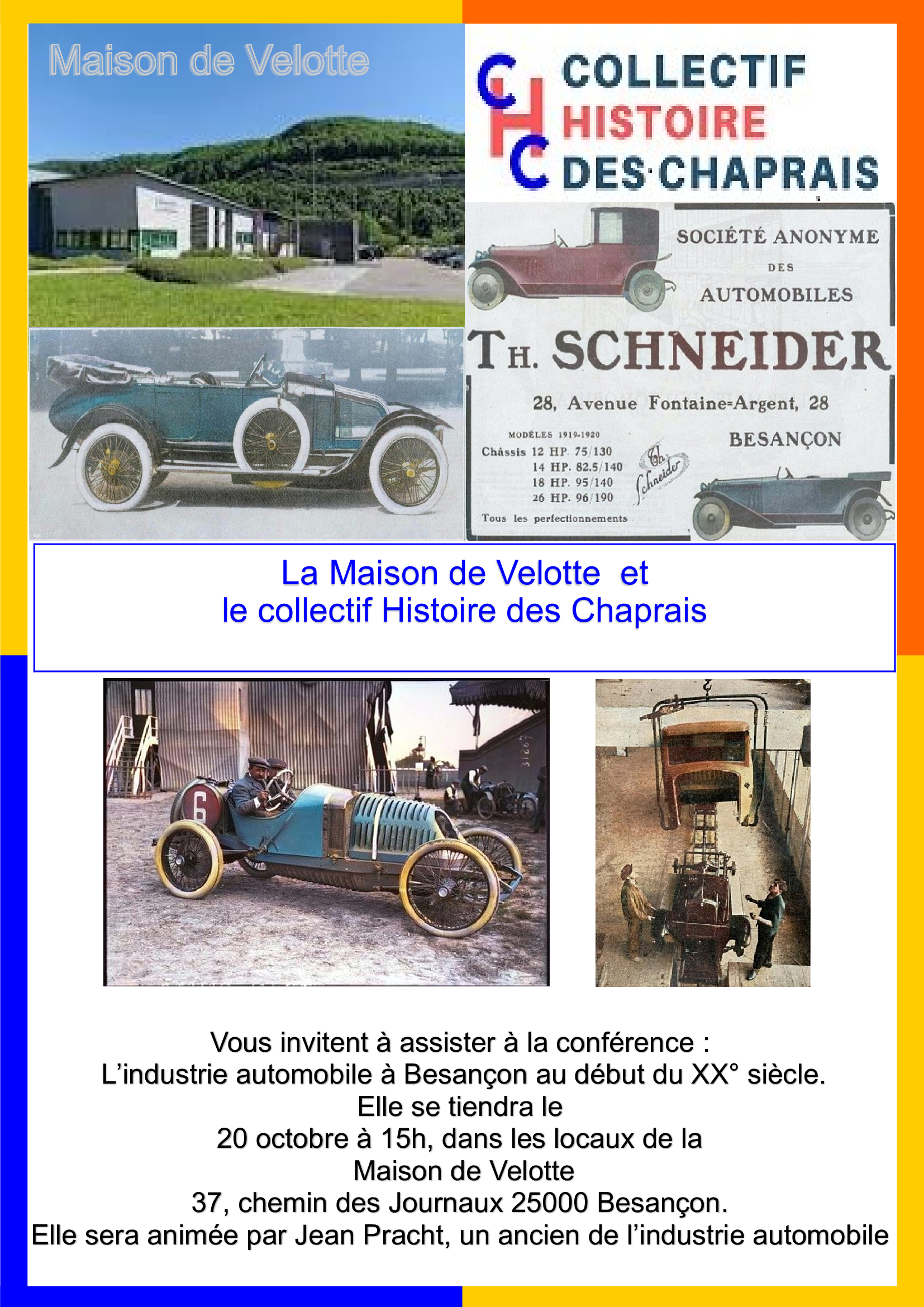 Conférence Industrie Automobile à Besançon à 15H00