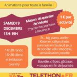 Animations "Téléthon" de 13H00 à 19H00