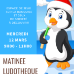 Matinée Ludothèque : "La banquise" de 09H00 à 11H00