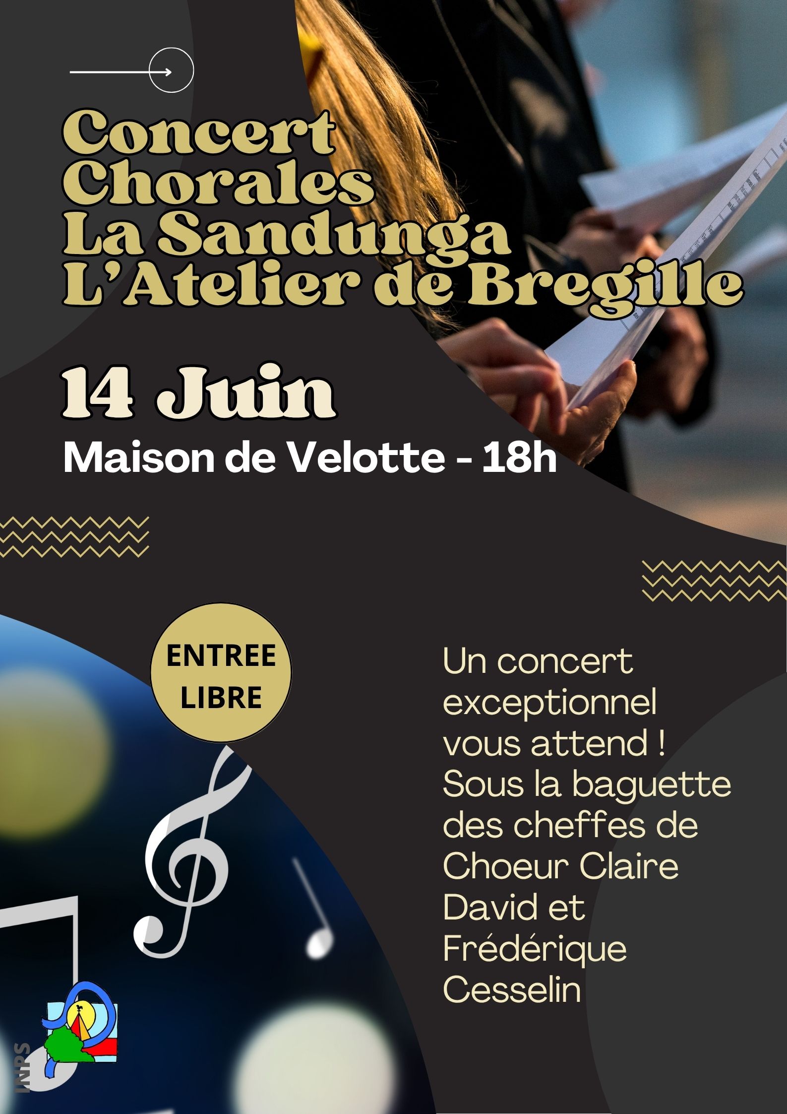 Concert de la "Chorale de la Maison de Velotte" à 18H00