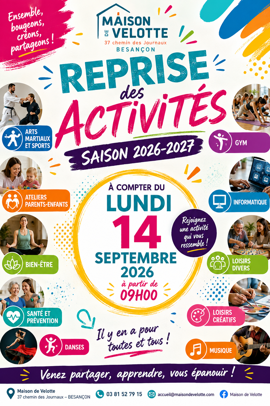 Reprise des activités